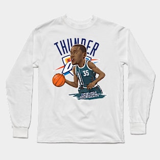 Kevin Durant Vector Art Long Sleeve T-Shirt